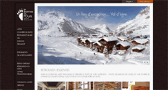 Desktop Screenshot of hotellesbarmes.com